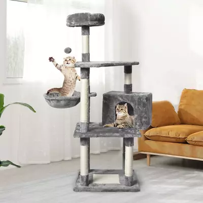 Pawz Cat Trees Scratching Post For Large Cat Scratcher Hammock Tower House Gr... • $94.79