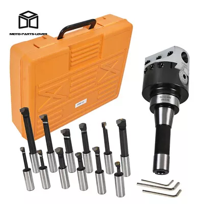 3Inch Boring Head With R8 Shank 12Pcs 3/4  Carbide Boring Bar Set For Milling • $81.82