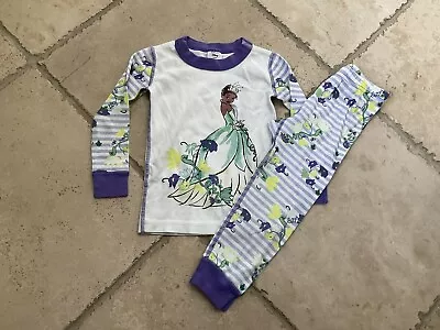 HANNA ANDERSSON Tiana Princess And The Frog Organic Pajamas Girls Size 90 (3) • $18