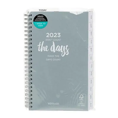 £9.99 • Buy WHSmith 2023 Personal Diary Organiser Refill Diary