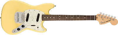 Fender American Performer Mustang Electric Guitar W/Deluxe Bag - Vintage White • $1399.99