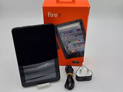 Amazon Fire 7 P8AT8Z 16GB Wi-Fi 7 Inch Tablet - Black - Boxed - USED • £34.99