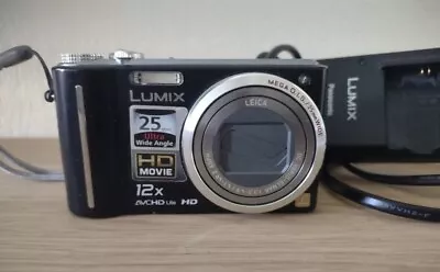 Panasonic LUMIX DMC-TZ7 10.1MP Digital Camera + 4GB SD Card/ Black • £39.99