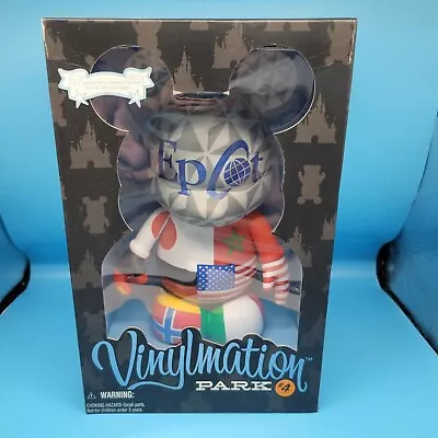 Disney Vinylmation 9  Figure Park Series 4 New In Box ~epcot World Showcase~ • $99.99