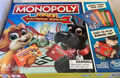 Monopoly Junior Electronic Banking Complete Works • $14.99