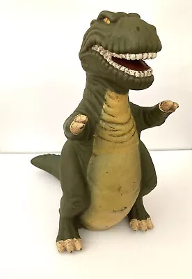 Vintage The Land Before Time T-Rex Sharptooth Hand Puppet 1988 Pizza Hut Amblin • $25