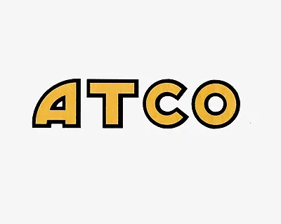 ATCO Vintage Mower Repro Decal 160mm • $6