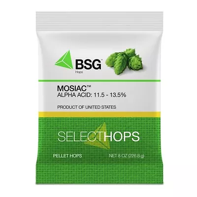 Mosaic Hop Pellets - 8 Oz • $21.49