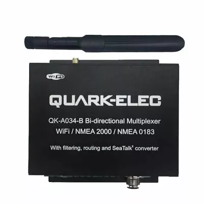 Quark-elec QK-A034-B Bidirectional WiFi To NMEA 2000 Gateway Multiplexer & 0183  • $292.59
