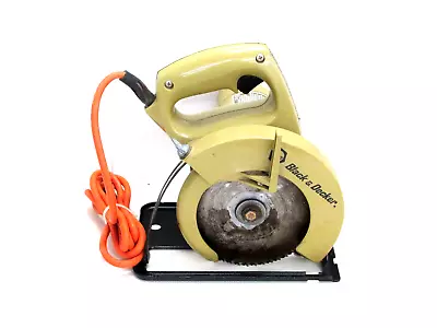 BLACK & DECKER TOOLS No. 7300 5-1/2  COMPACT CIRCULAR SAW 5.0 AMPS 4000 RPM • $34.99