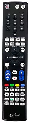 RM Series Remote Control Fits LG 32LH250CZBAEKELJP 32LH3000.AEU 32LH3000.AEUQ • £11.99