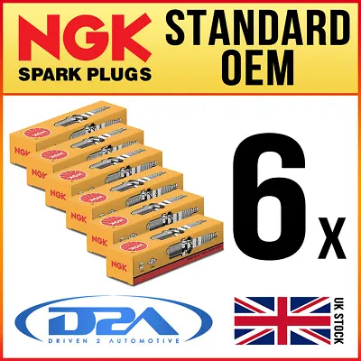 £15.41 • Buy 6x NGK BPR5ES-11 (4424) Standard Spark Plug *Wholesale Price SALE*