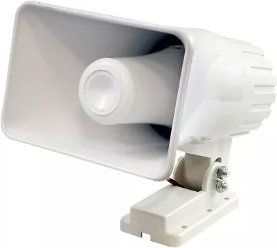 Extra Loud Alarm Siren Horn Speaker Security System Indoor &Amp; Outdoor 50W 100 • $27.41