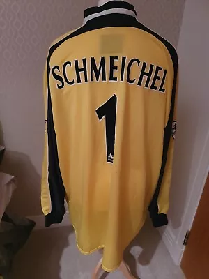 Match Worn Football Shirt Goalkeeper Peter SCHMEICHEL  • $189.44