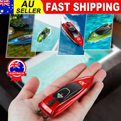 2.4GHz RC Speed Boat Remote Control High Speed Boat Waterproof Mini RC Boat Gift • $19.69