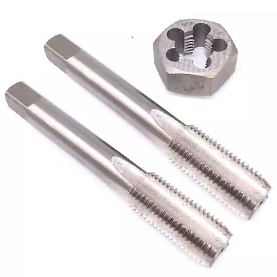 HSS M14 X 1.5mm Taper & Plug Tap & 14x1.5mm Hexagon Die Metric Thread Right Hand • $24.90