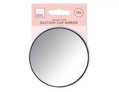 Mirror Magnifying Makeup LED Make 12x Suction With Shaving Cosmetic Mirror • £2.90