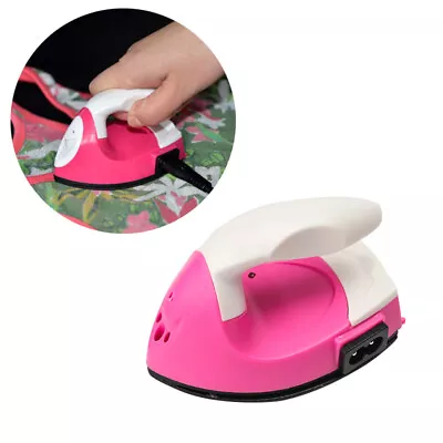 Portable Mini Electric Iron Travel Craft Making Clothes DIY Sewing Supplies New • $15.79