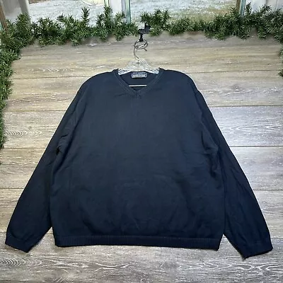 John Ashford Sweater Size Extra Large (XL Men) V Neck Adventure Pullover Thermal • $14.99