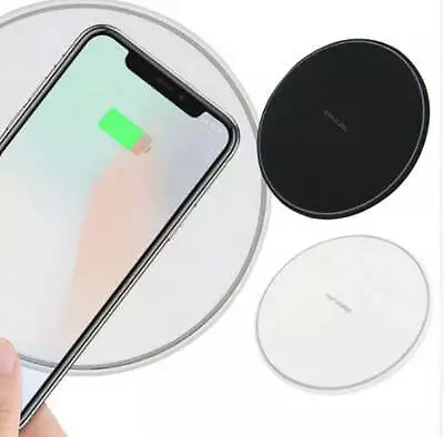 Qi Wireless Charger Pad FAST Charging Receiver For IPhone And Samsung • $12.72