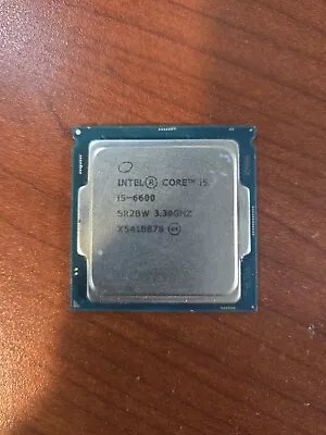 Intel Core I5-6600 SR2BW 3.30GHZ • $25