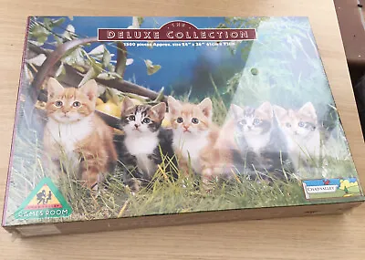 Jigsaw Chad Valley NEW SEALED Deluxe Kittens 1500 Pieces • £8