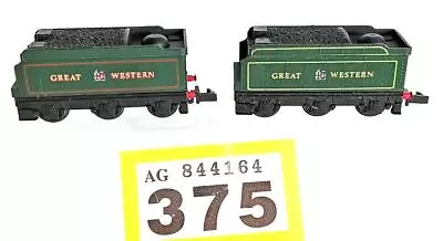 #375 2 Plastic Tenders Both Great Western N Gauge • £12