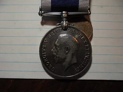 Royal Navy Long Service Good Conduct Medal - P.O. HMS Renown -Jutland  (DM/41) • £75