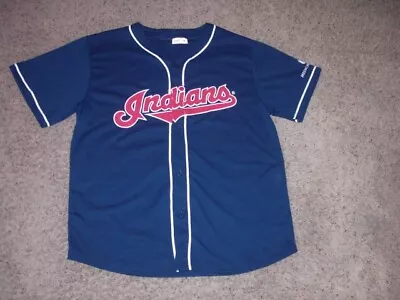 Cleveland Indians OMAR VIZQUEL Promotional Baseball Jersey Men's XL NEW • $14.16