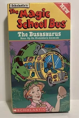 NEW SEALED Magic School Bus The - The Busasaurus VHS Video Tape 1997 Scholastic • $14.95