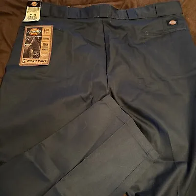 New With Tags Mens Size 46 X 30 Pants Work Pants By Dickies Navy • $14.99