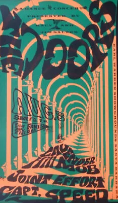 $149.99 • Buy THE DOORS 1967 STRANGE DAYS  TOUR 2nd PRINT CONCERT POSTER / JIM MORRISON  