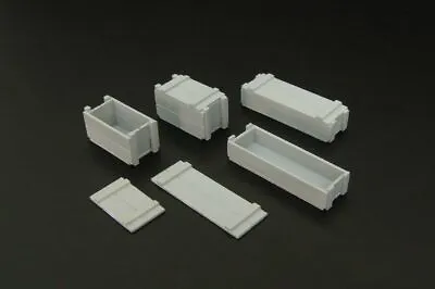 Hauler Models 1/35 U.S. 75mm AMMO BOXES Resin Set • $9.99