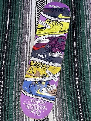 Rare Nike Skate Every Damn Day Skateboard Deck Very Rare 2012 Janoski  PRod • $349