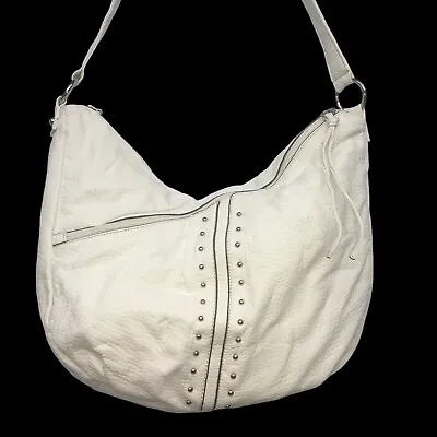Red By Marc Ecko White Faux Leather Shoulder Bag • $25