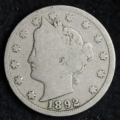 1892 Liberty V Nickel Hand Picked Good To Very Good • $9.99