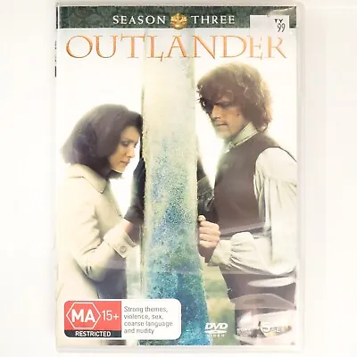 Outlander: Series 3 (DVD 2016) Caitríona Balfe Drama Fantasy Romance TV Season 3 • $15.29