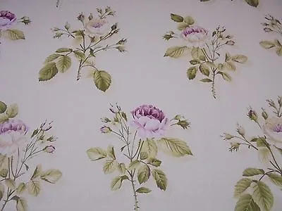 £55 • Buy Sanderson Curtain Fabric Design   English Rose  3.2 Metres  Dk3397