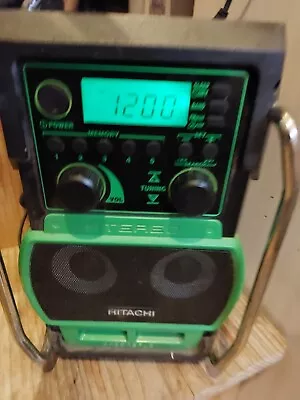 HITACHI FM Radio Work  Jobsite Stereo   UR18DSL2 • $80