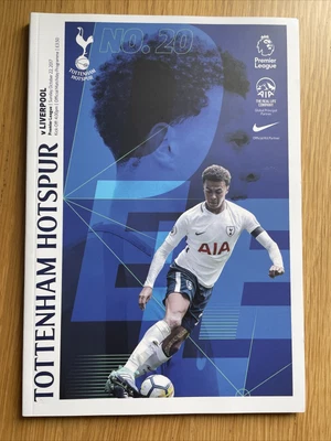 £1.10 • Buy Match Day Programme TOTTENHAM HOTSPUR (SPURS) V LIVERPOOL 22/10/2017