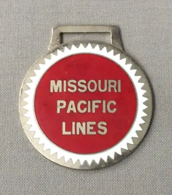 Missouri Pacific Lines Railroad Pocket Watch Fob Classic Issue • $24.95