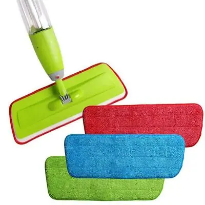 1pcs Microfibre Floor Mop Replacement Pad Cloths Mop Reusable Pad Soft W7E5 • £4.26