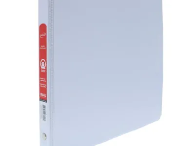 Grey Lot Of 12 Binders 1 Inch 1  - NEW - 2 Pocket 3 Ring Binder Folders Gray • $39.95