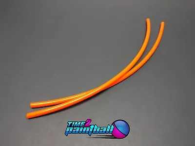 Paintball Marker Gun Macroline Air Hose - 1 Foot Of Macro Line (2 Pack) - Orange • $7.50