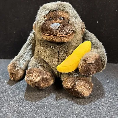 Mary Meyer LIFE Gorilla With Banana 6  Plush Stuffed Animal Toy • $14