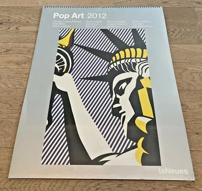 Pop Art Calender 12 Full Colour Prints Incl. Blake And Paolozzi New 2012 TeNeues • £39.99