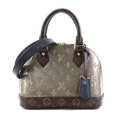 Auth LOUIS VUITTON Vernis Alma BB Handbag Crossbody Shoulder Bag M44862 - 99882g • $1817