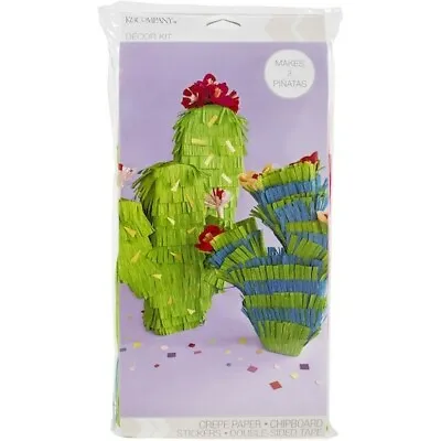 K&Company Paper Kit-Cactus Mini Pinatas Makes 3 • $15.50