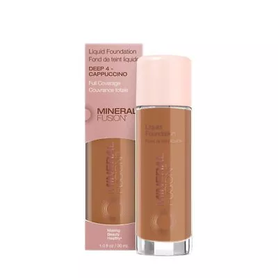 Mineral Fusion Full Coverage Foundation Liquid Foundation - Deep 4- Deep • $8