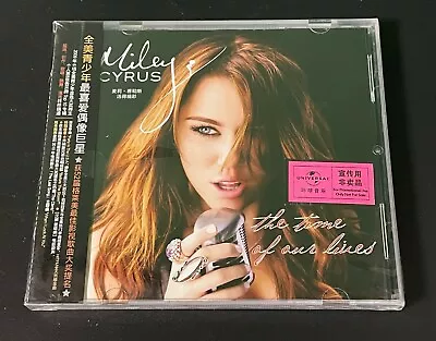 Miley Cyrus The Time Of Our Lives China First Edition CD Cover Promo Sticker New • $19.99